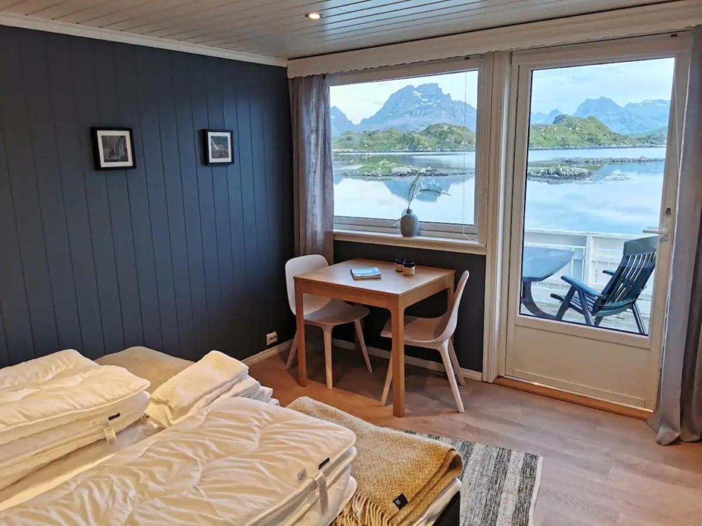 Panoramic Seaview Cabin For Two Persons By The Sea Hovdan Luaran gambar